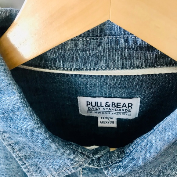 Pull & bear medium denim shirt - Picture 3 of 5